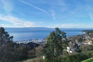 Départ depuis Thonon-les-Bains pour la 2e étape de la descente du Rhône